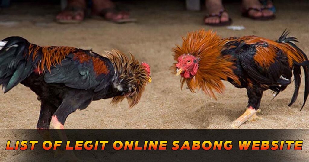 List of legit online sabong websites
